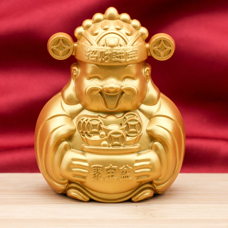 【明德老师推荐德家】喜乐财神招财纳福平安吉祥财神创意摆设