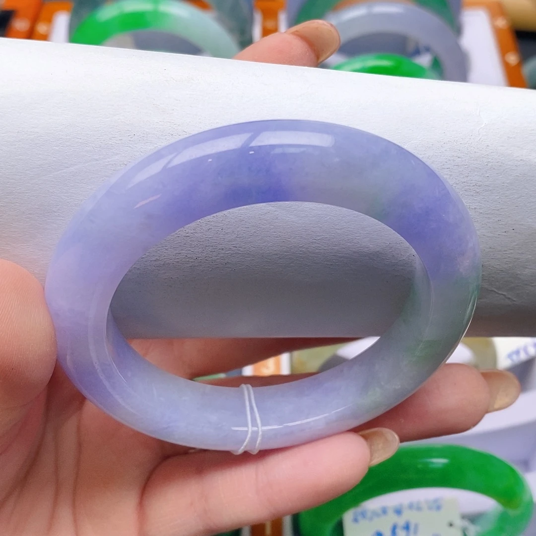 翡翠未镶嵌手镯57