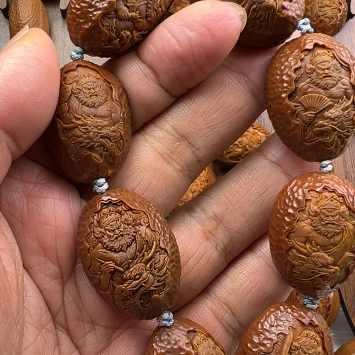 手串/手链橄榄核2.2九龙钟馗