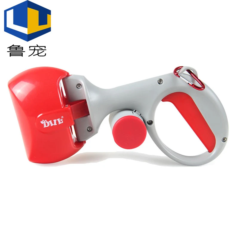 宠物拾便器 二合一便携式犬猫夹便器清洁用品 狗狗拾便器