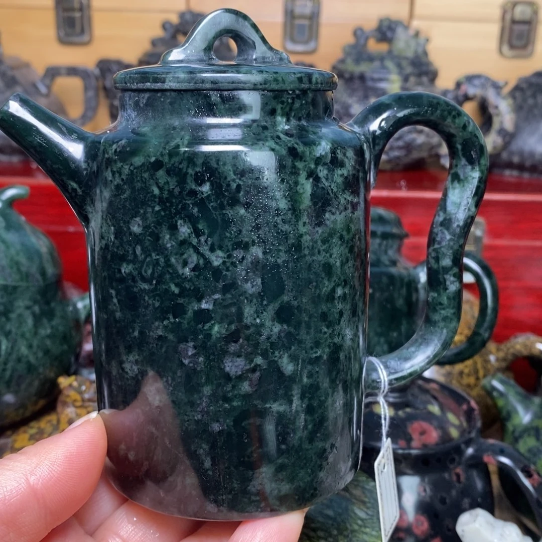 藏玉药王石福利款汲直壶300cc