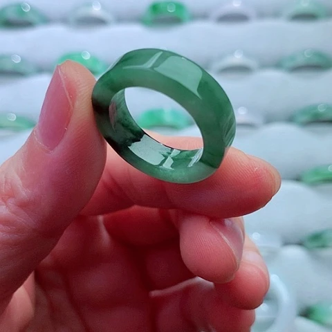 未镶嵌戒指翡翠天然翡翠