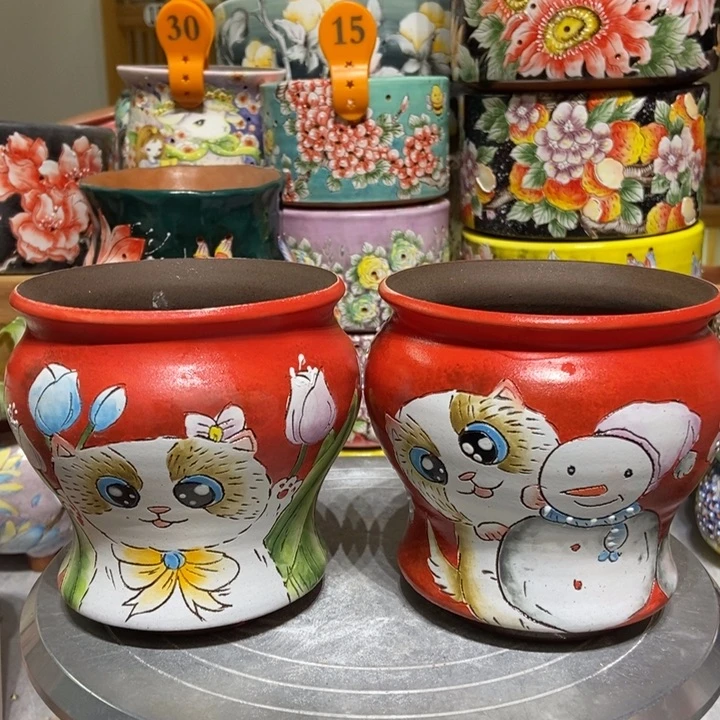 景德镇艺术手绘作品