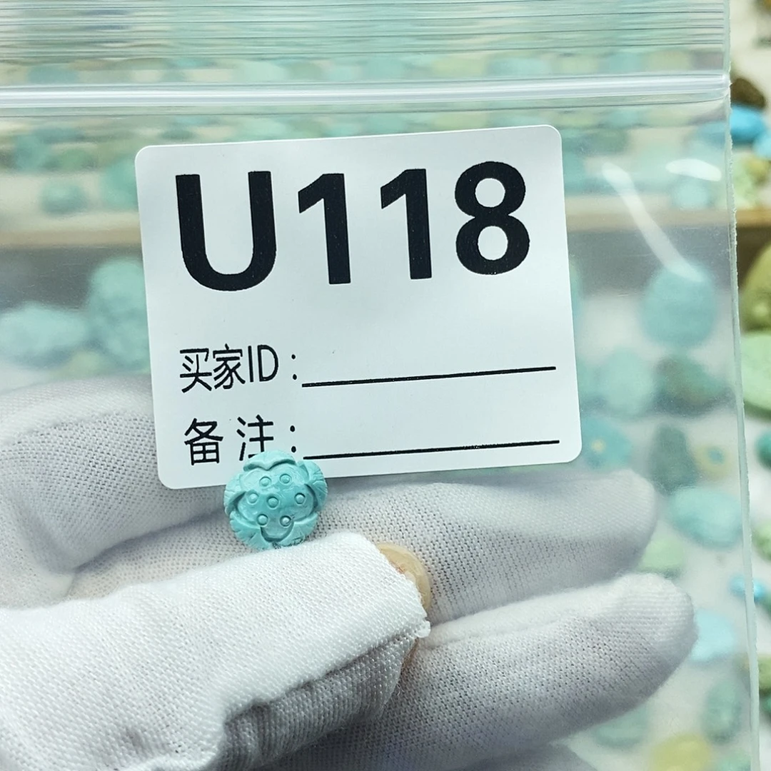 S***a未镶嵌绿松石配饰