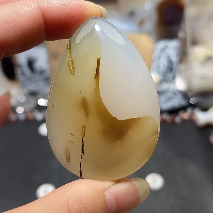 玛瑙/玉髓未镶嵌吊坠(不含链)