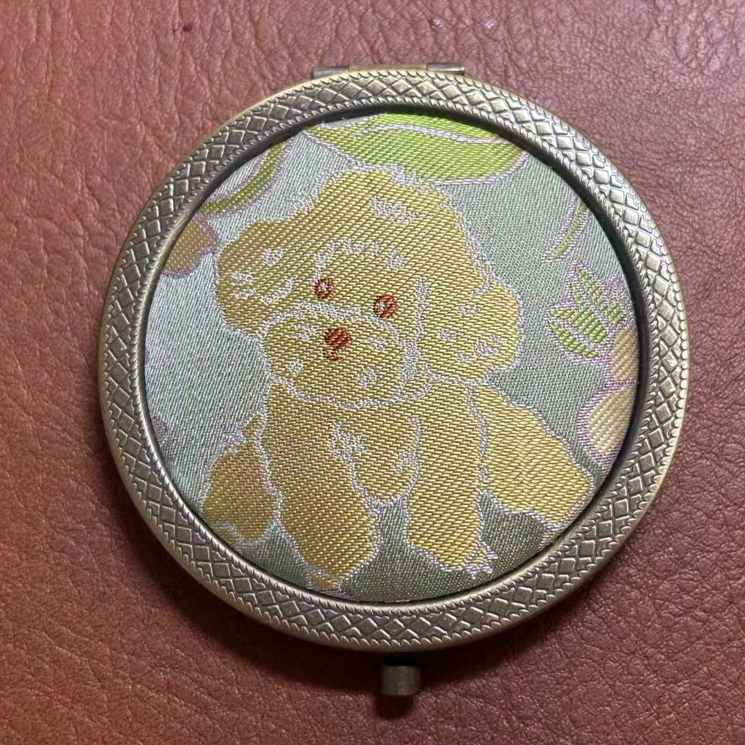 纯手工名家宋锦镜子
