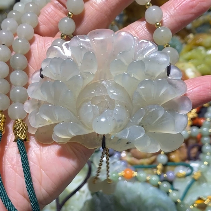 岫玉岫玉吊坠未镶嵌