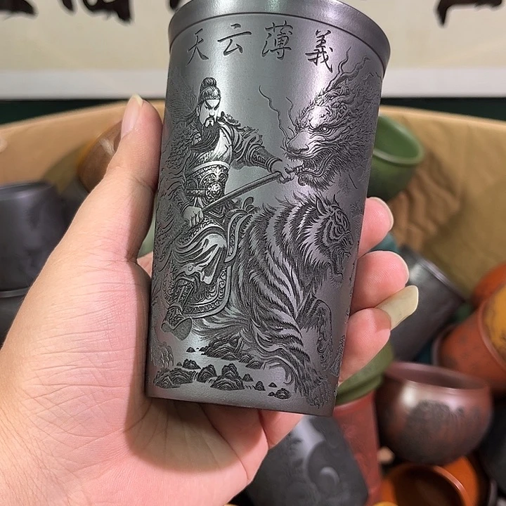 茶杯紫砂全手工紫砂主人杯