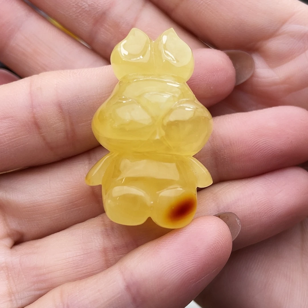 琥珀未镶嵌吊坠(不含链)