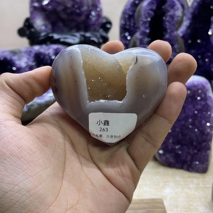 未镶嵌大型摆件（非配饰）紫晶