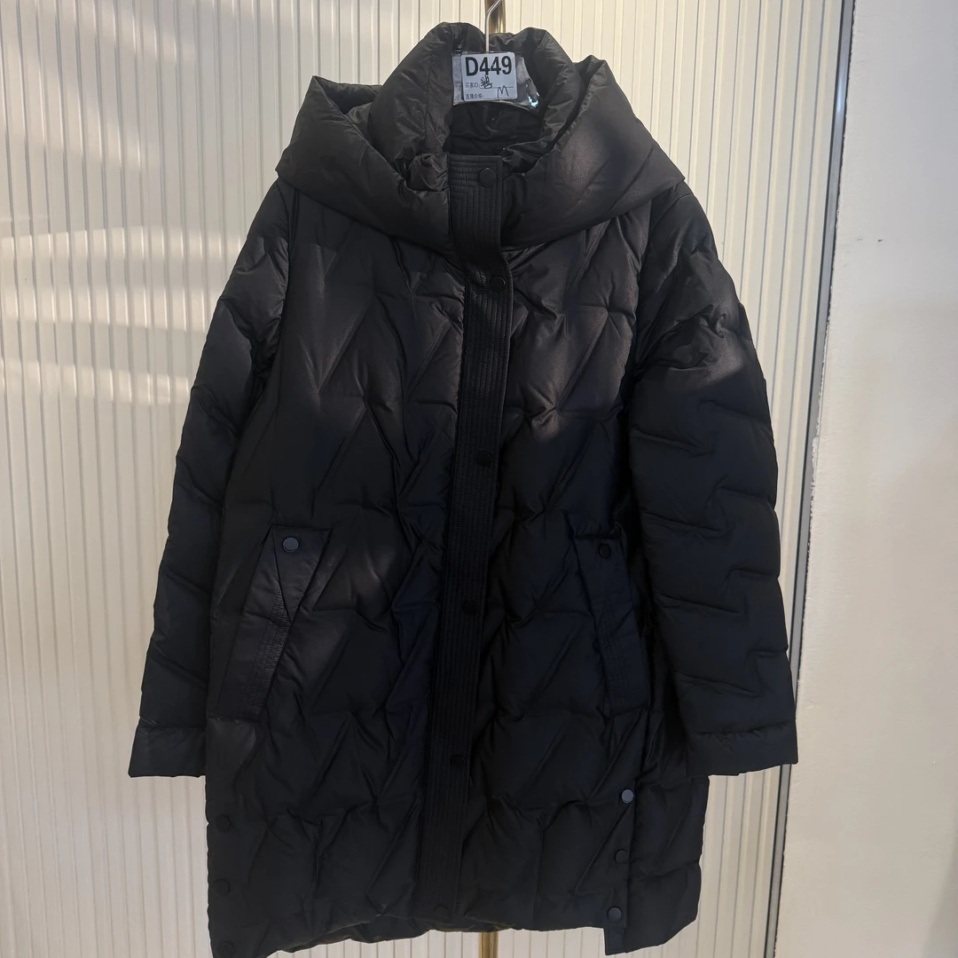 大喜【孤】新款秋冬时尚中长款羽绒服【A449】