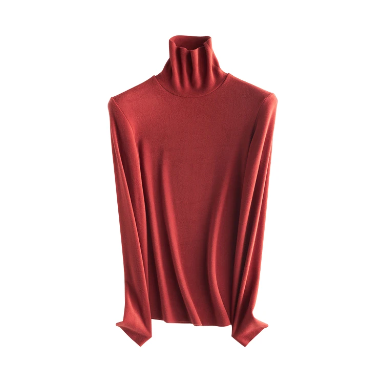 【陈三七】女膨体抑菌高领上衣A10307