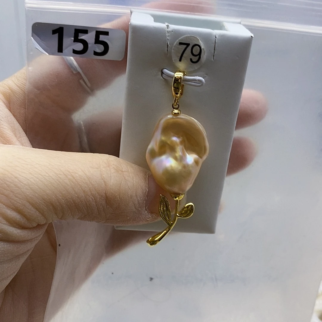 颈饰合金淡水珍珠