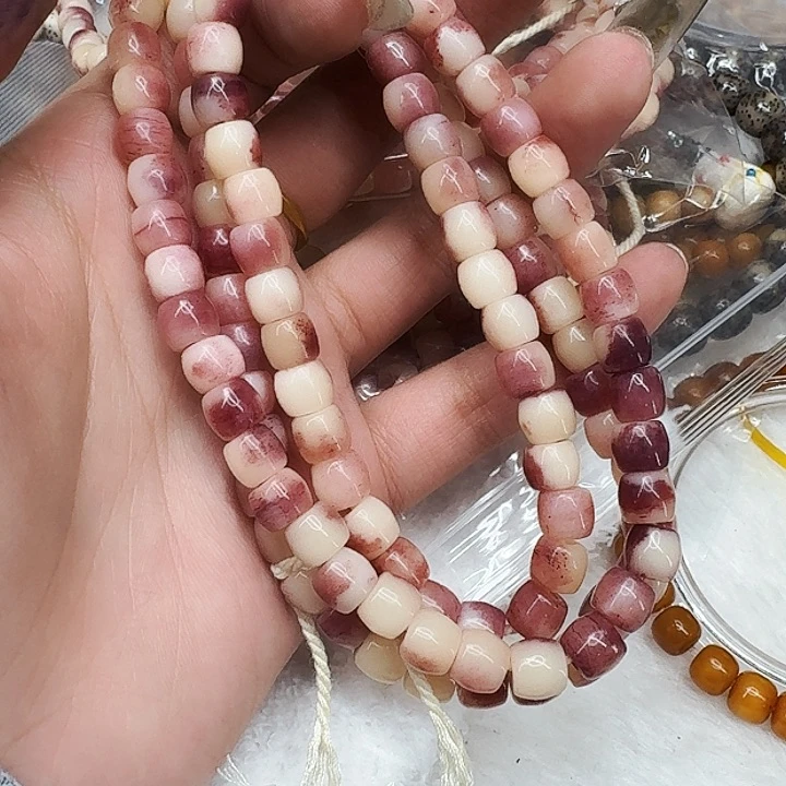 星月菩提手串582紫血驼骨87直108