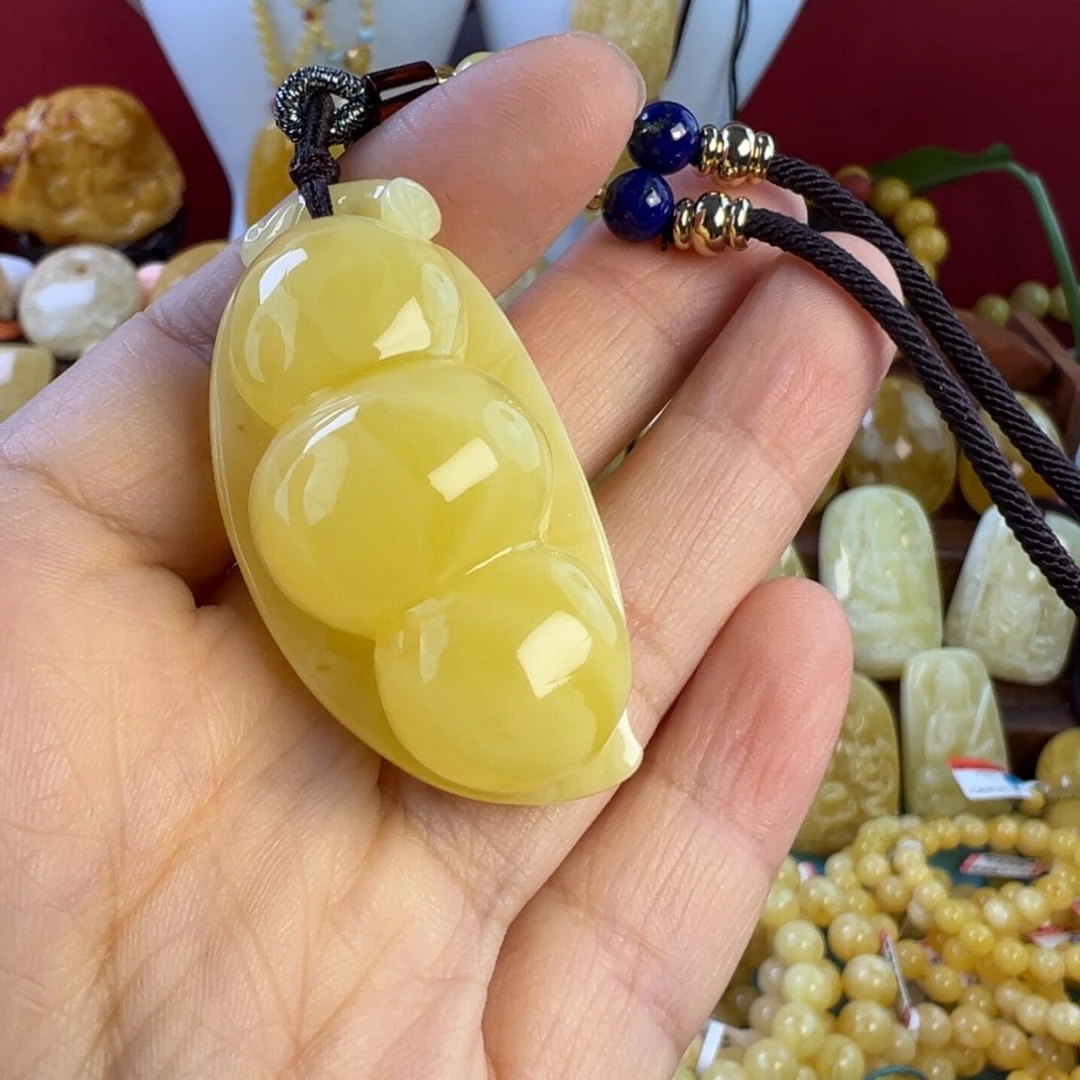 蜜蜡吊坠(赠链)未镶嵌