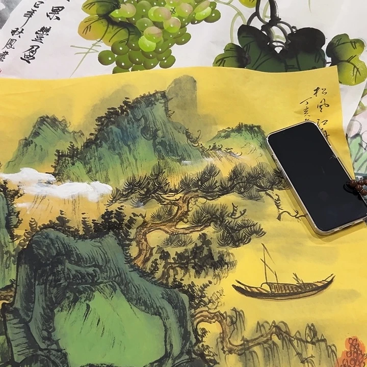 尚谷里商贸 画心一张