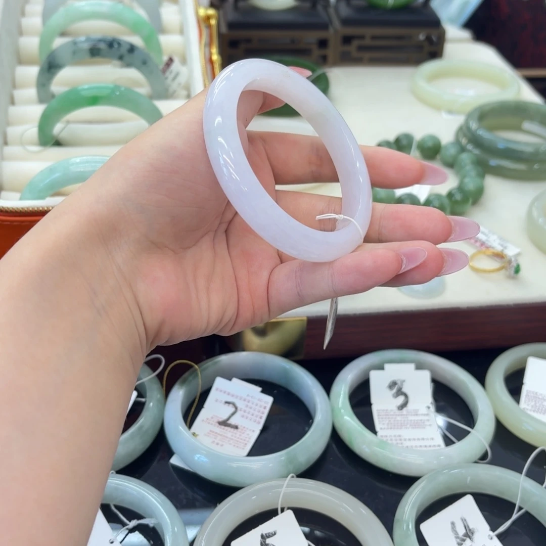 未镶嵌手镯翡翠点菜看细节