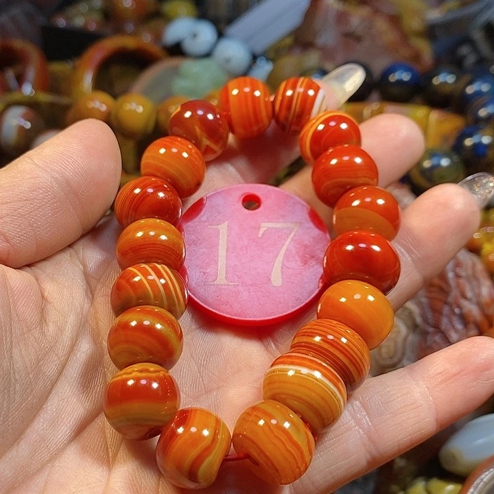 玛瑙/玉髓手链未镶嵌L****均