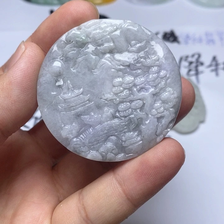 颈饰未镶嵌翡翠翡翠