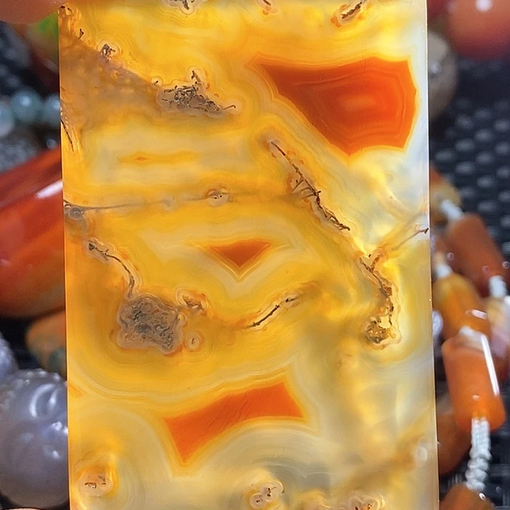 玛瑙/玉髓未镶嵌颈饰