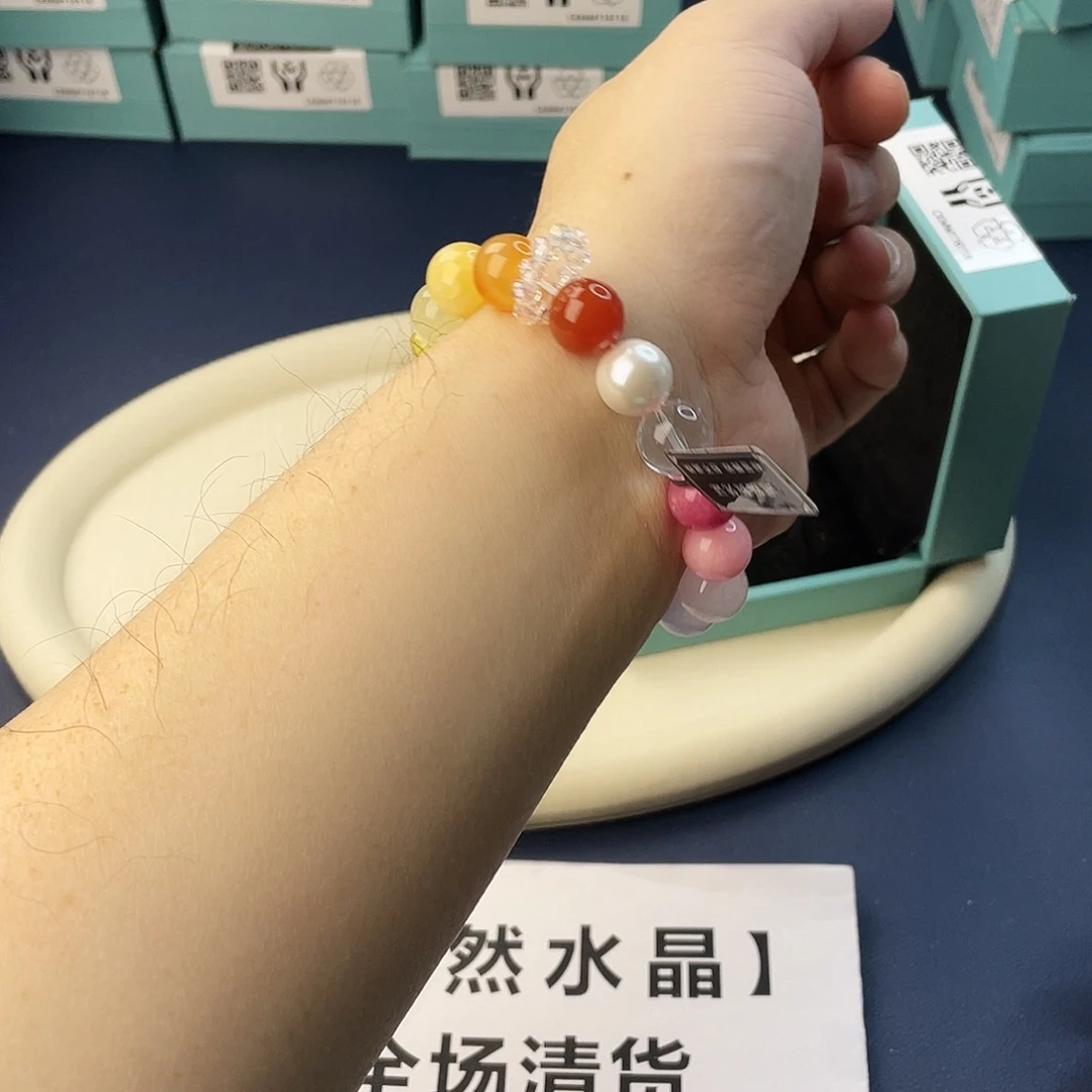 手链银S925镶嵌水晶