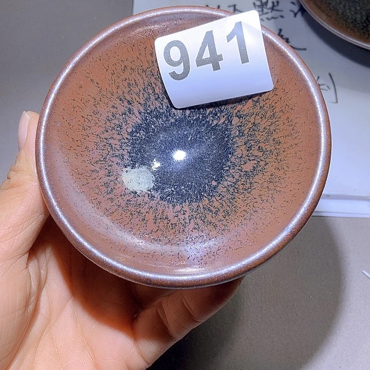 茶盏柴烧建盏主人杯