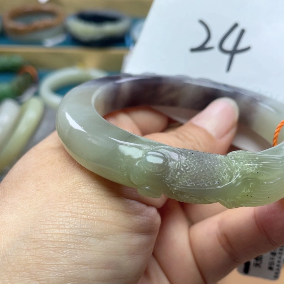 未镶嵌手镯和田玉圈口58