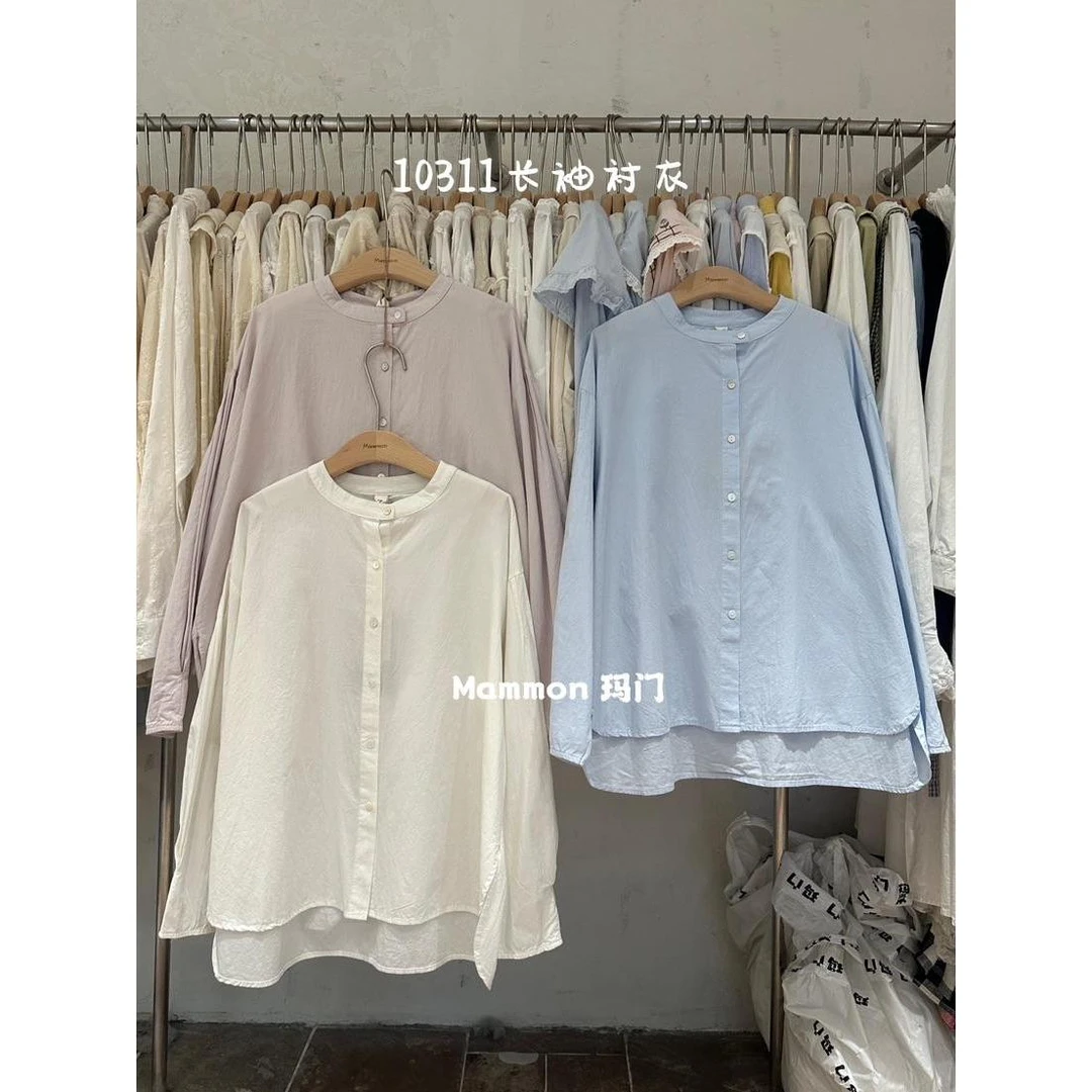 叨叨推荐款 MM#10311#长袖衬衣 FL