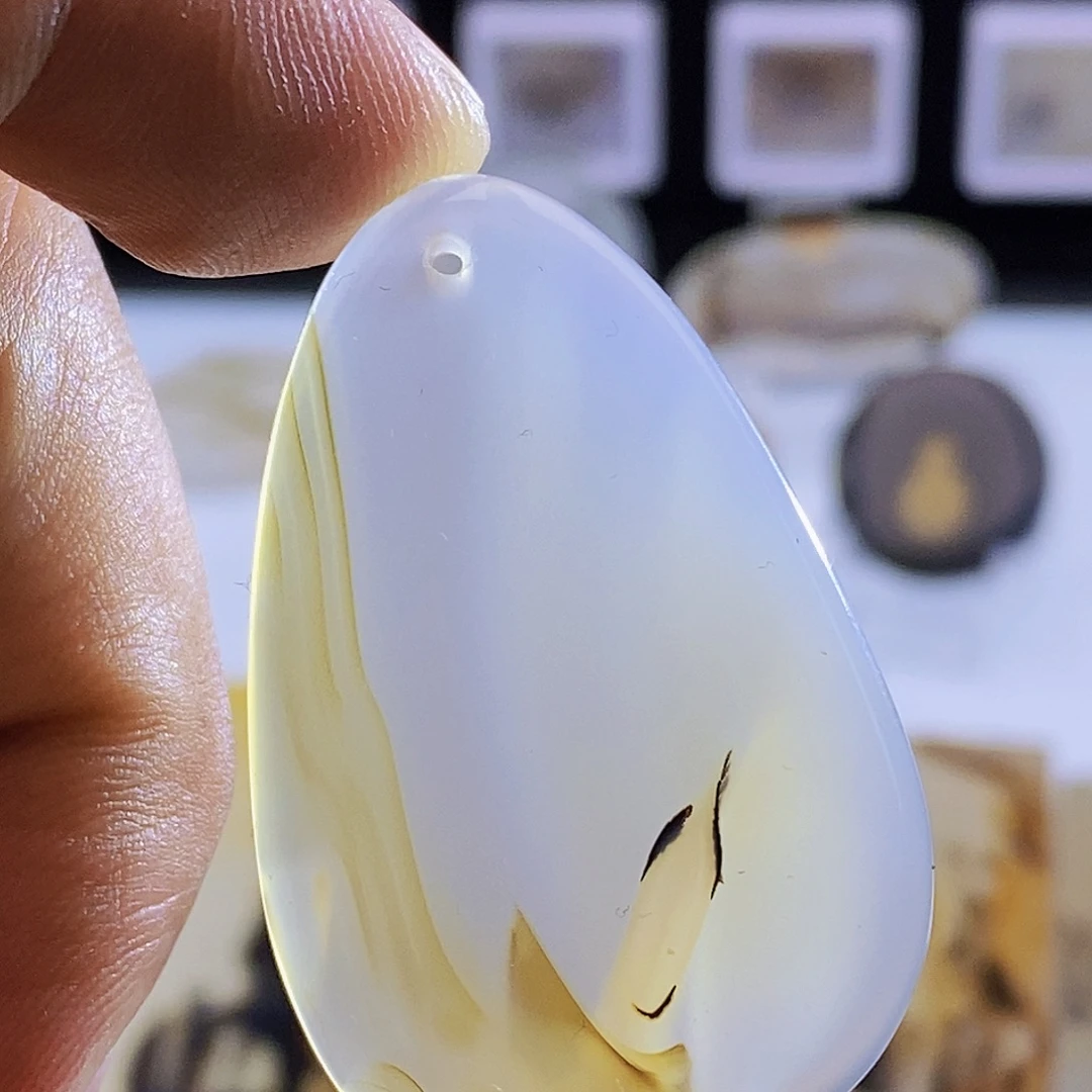 花***姐玛瑙/玉髓未镶嵌吊坠(不含链)