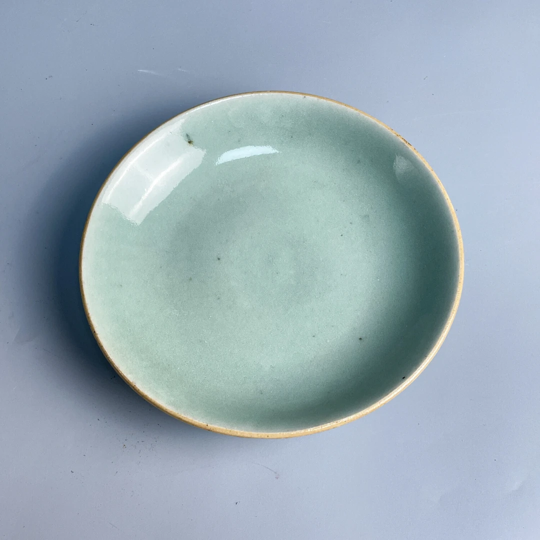 wk3w 清乾隆（官）祭红釉盘#6920268510758993727