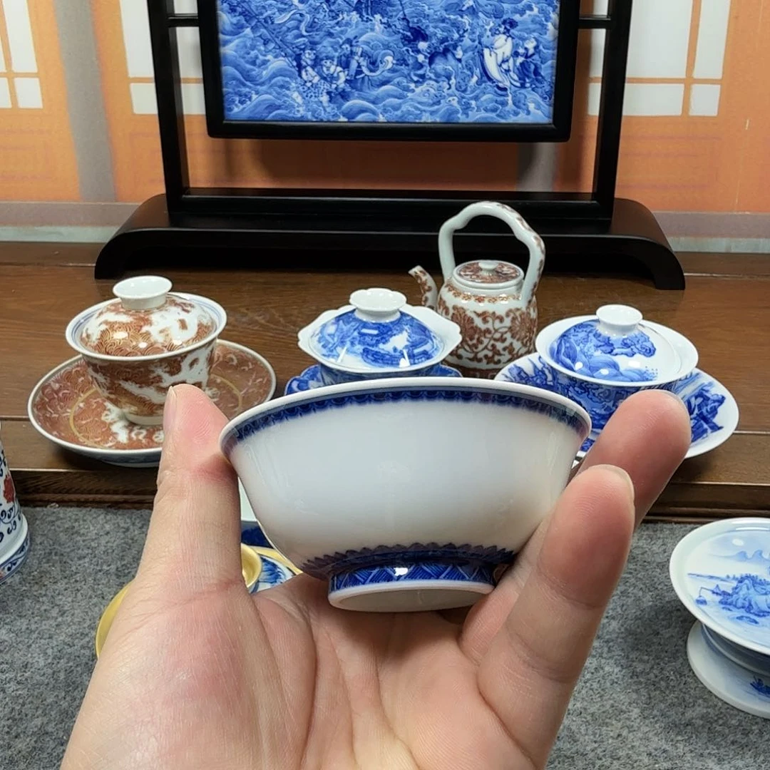 全手工全手绘陶瓷