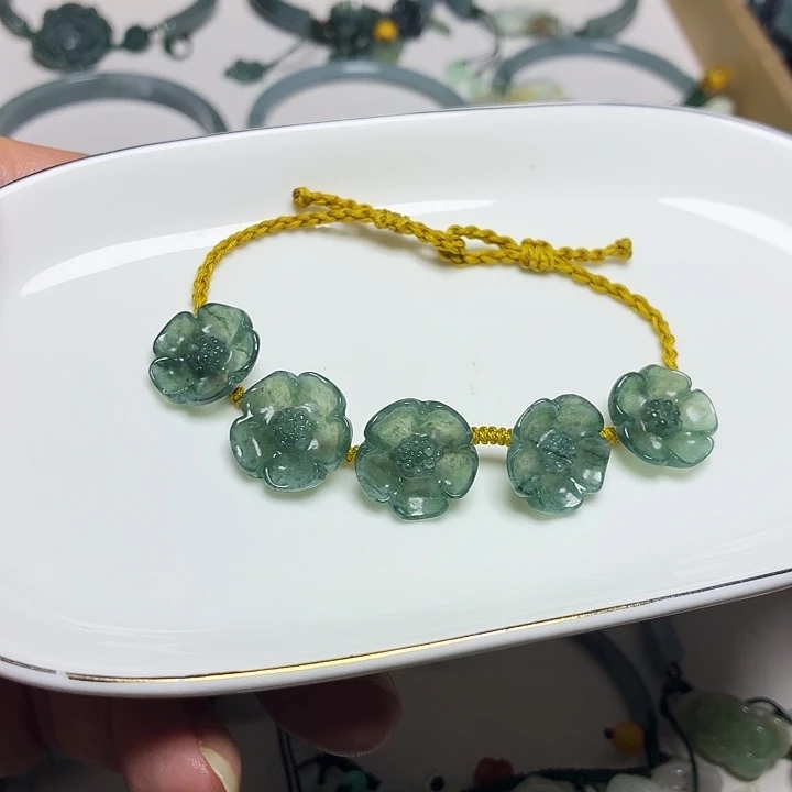 未镶嵌手链翡翠可调节