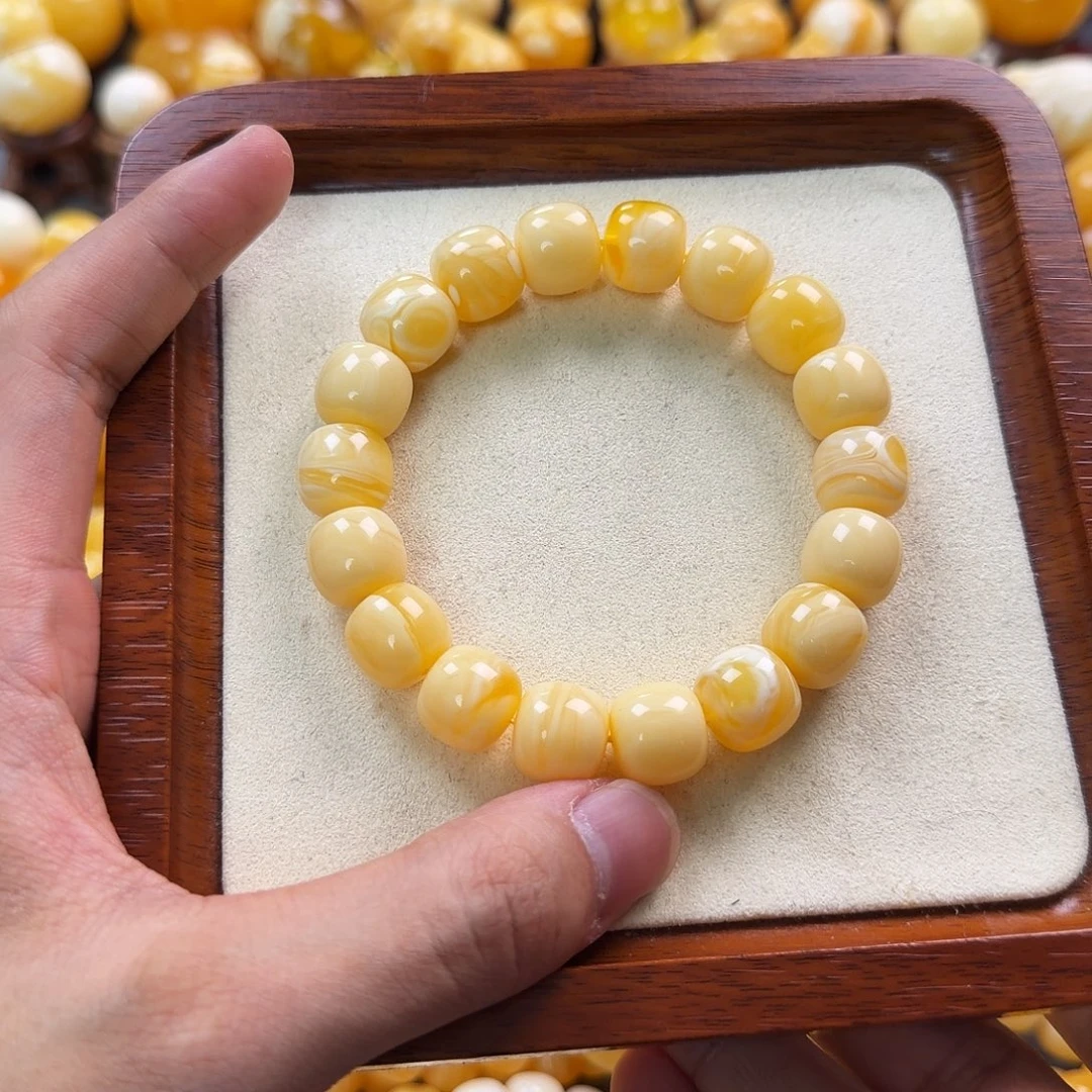 琥珀未镶嵌珠宝奇石13mm同料