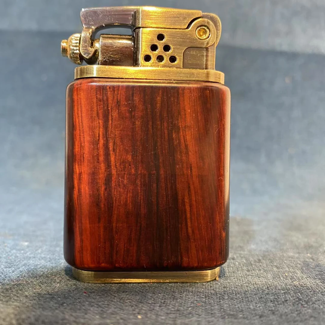 弹射紫檀佐罗煤油打火机 以直播间为准定制款不退货 慎拍