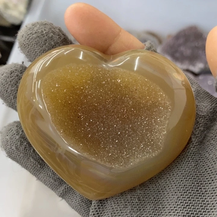 紫晶未镶嵌珠宝半成品