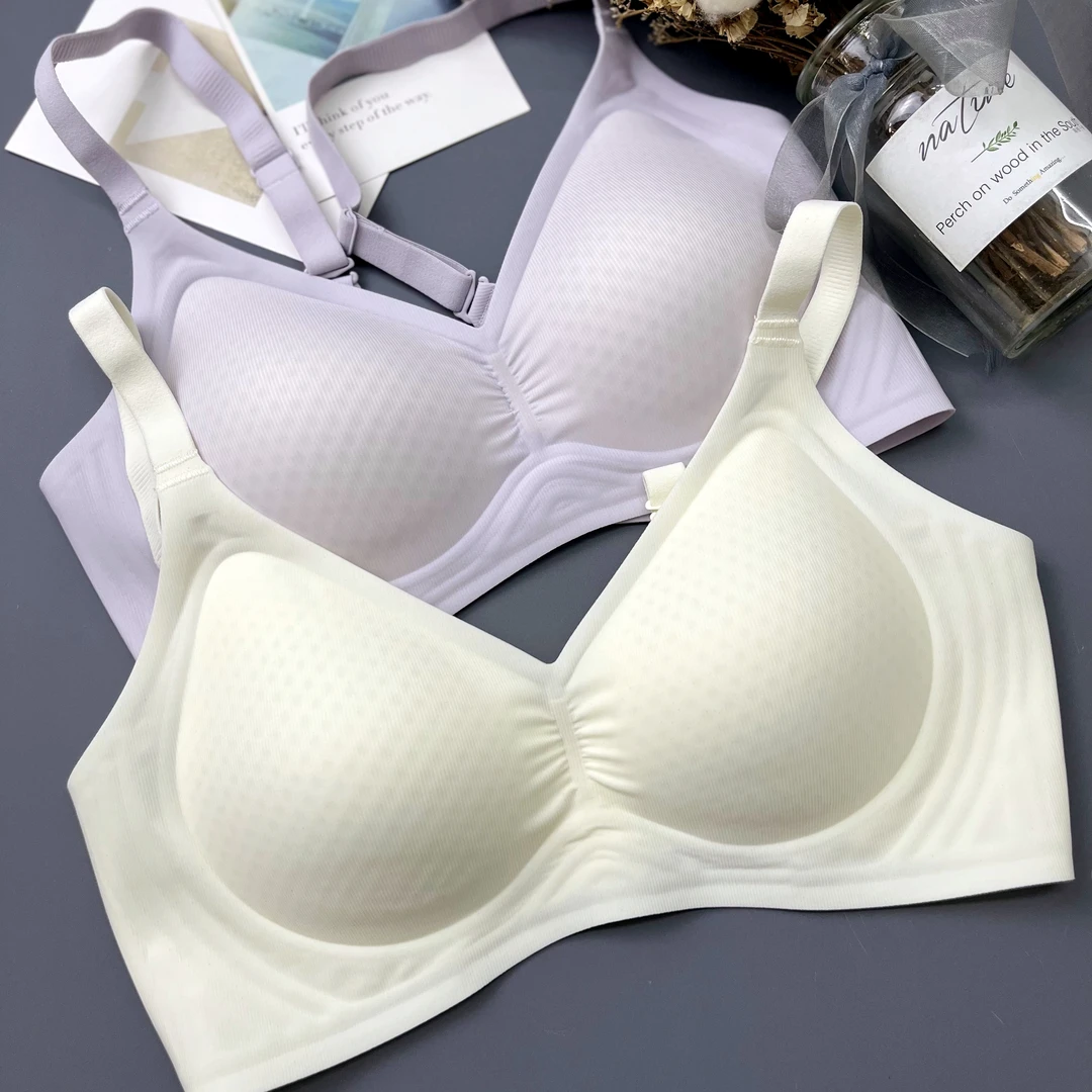 19-7无痕软支撑乳胶固定垫薄款小胸聚拢收副乳让下垂透气文胸内衣