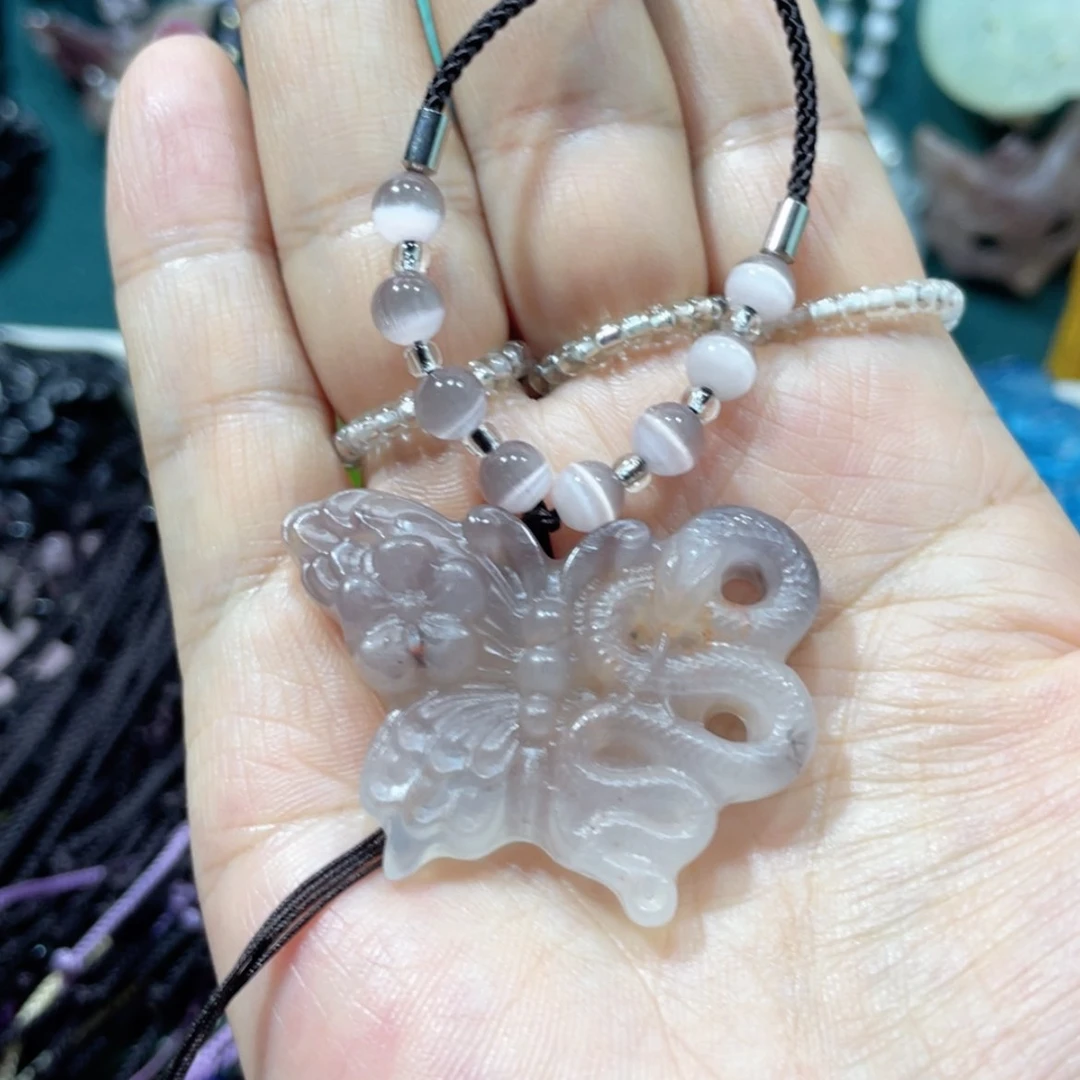 【闪购商品】未镶嵌岫玉颈饰20吊坠