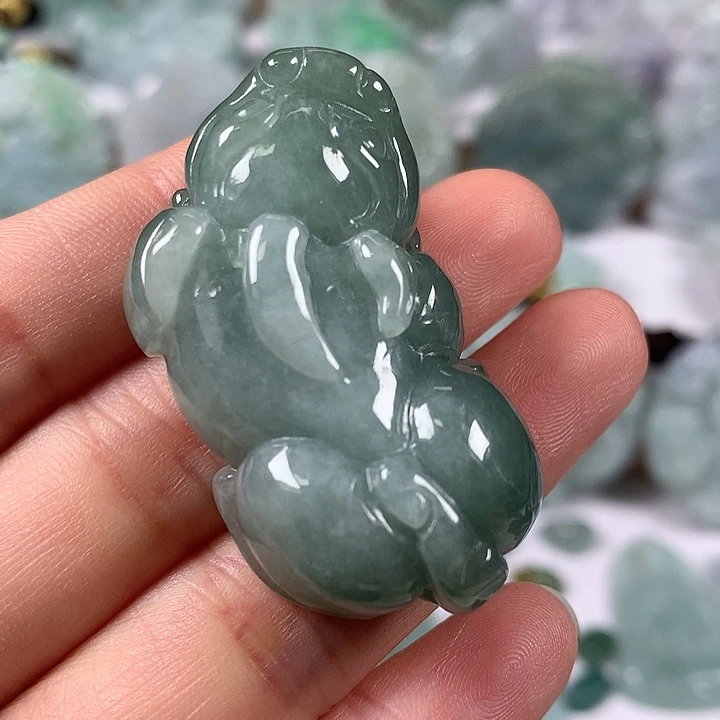 颈饰未镶嵌翡翠貔貅福利