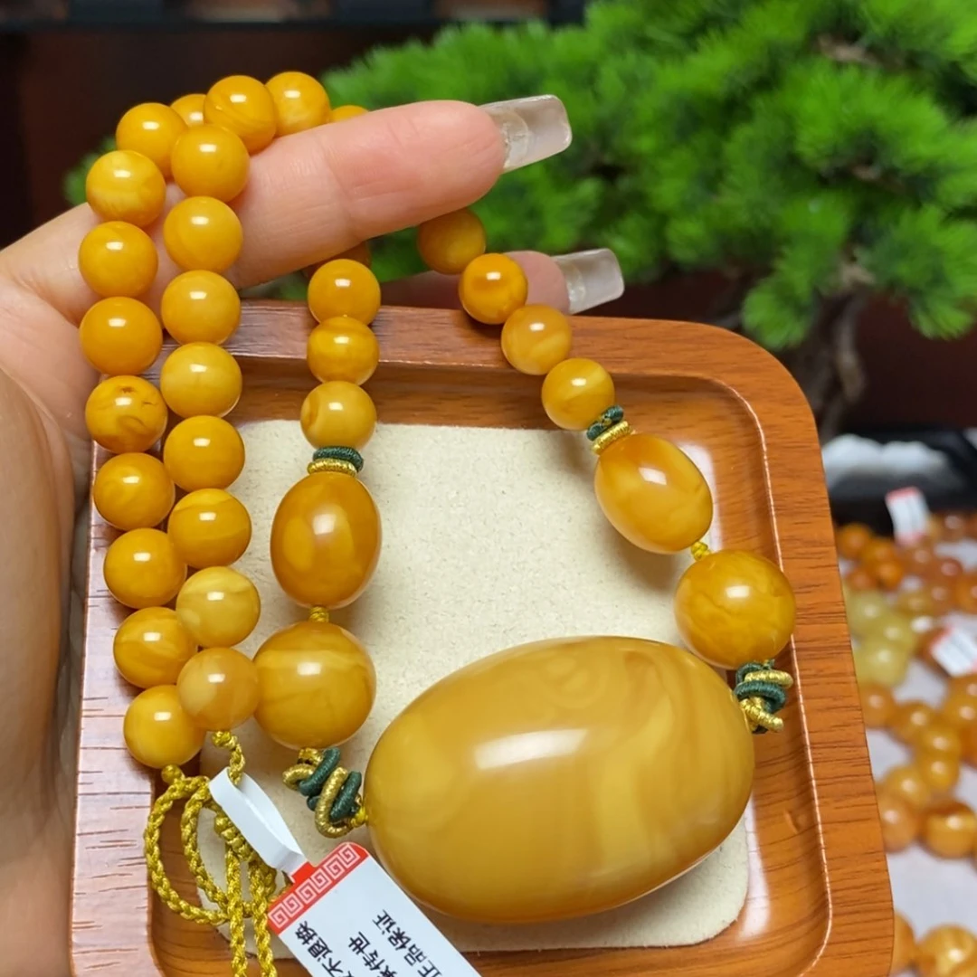 【闪购商品】未镶嵌颈饰蜜蜡项链