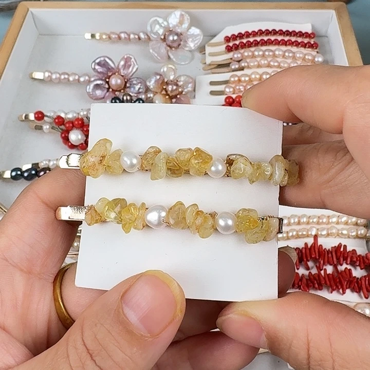 未镶嵌淡水珍珠胸饰