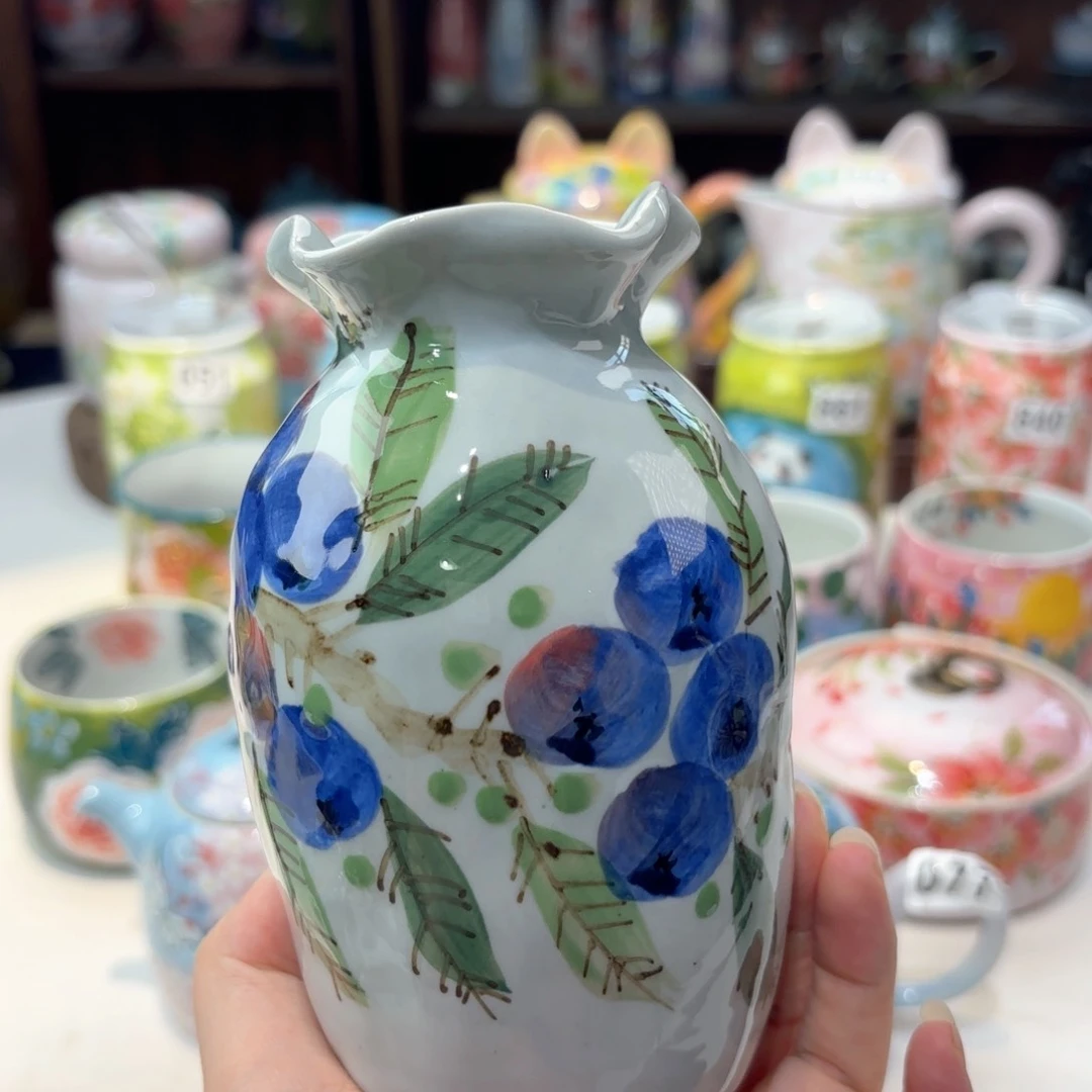 @***?景德镇手绘高温釉下彩陶瓷茶具