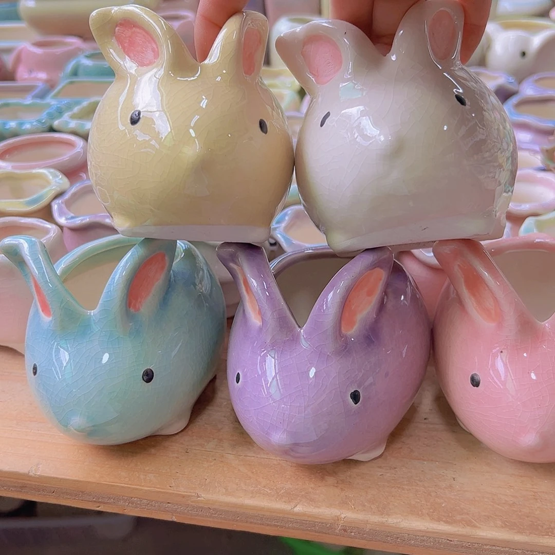 陶瓷花盆当场凑满12包邮