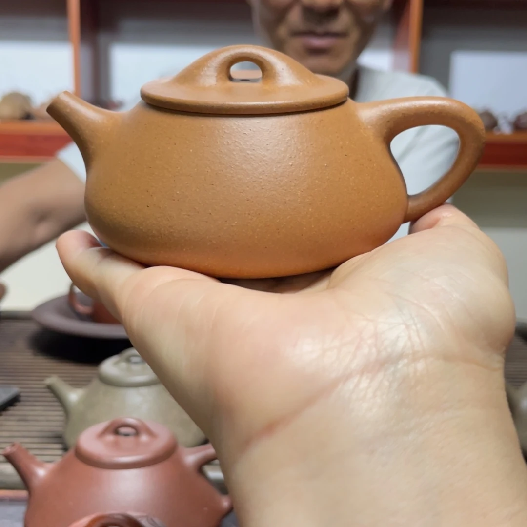 茶壶紫砂黄金段满瓢180CC