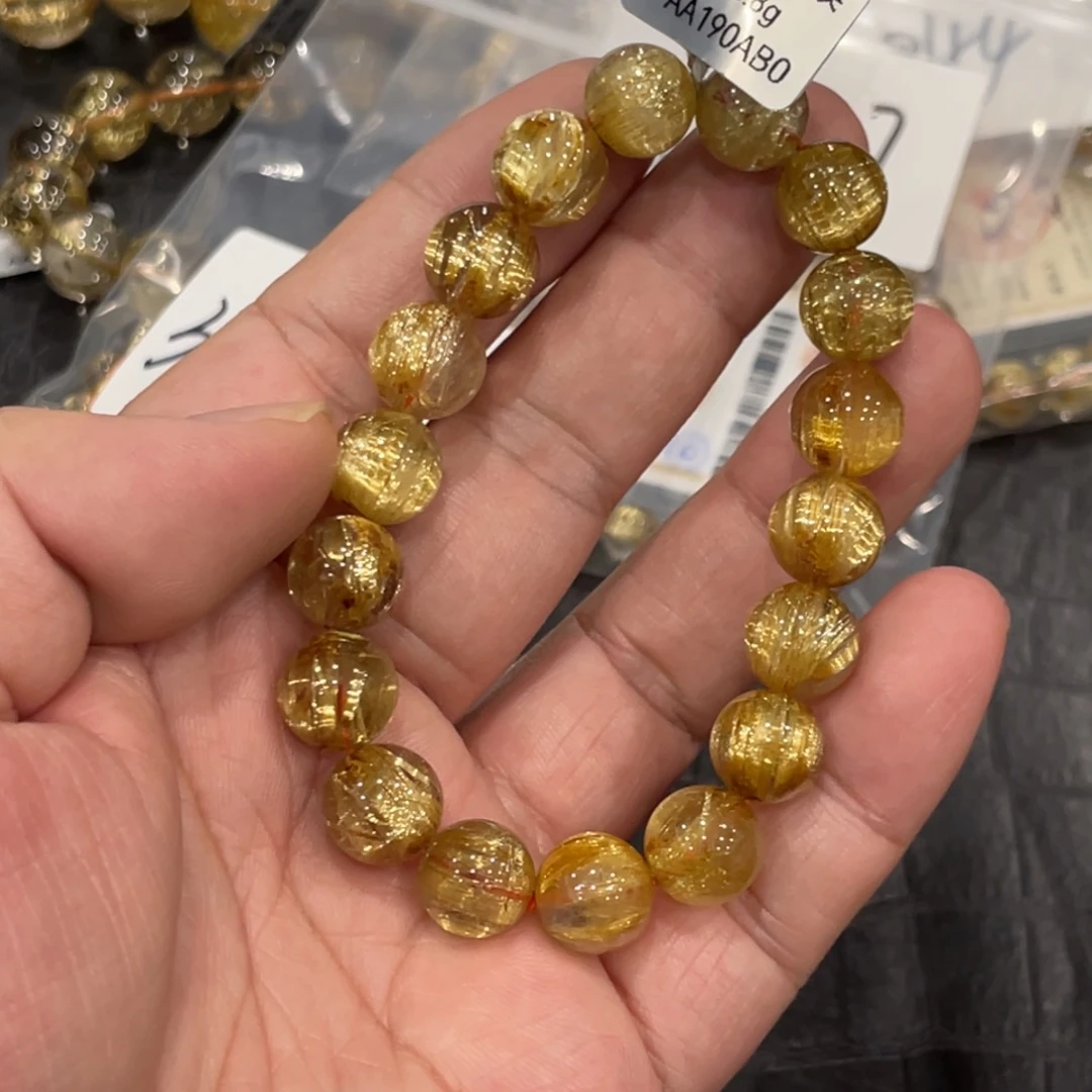 未镶嵌手链水晶aaa0212钛晶