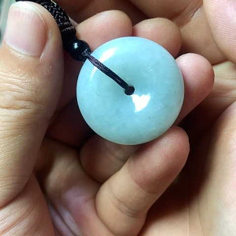 翡翠未镶嵌颈饰天然缅甸翡翠a货