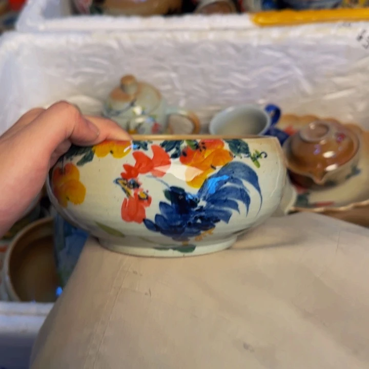 瓷片景德镇陶瓷手工手绘