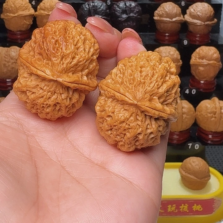 文玩核桃把件七星绣球42尺…………08