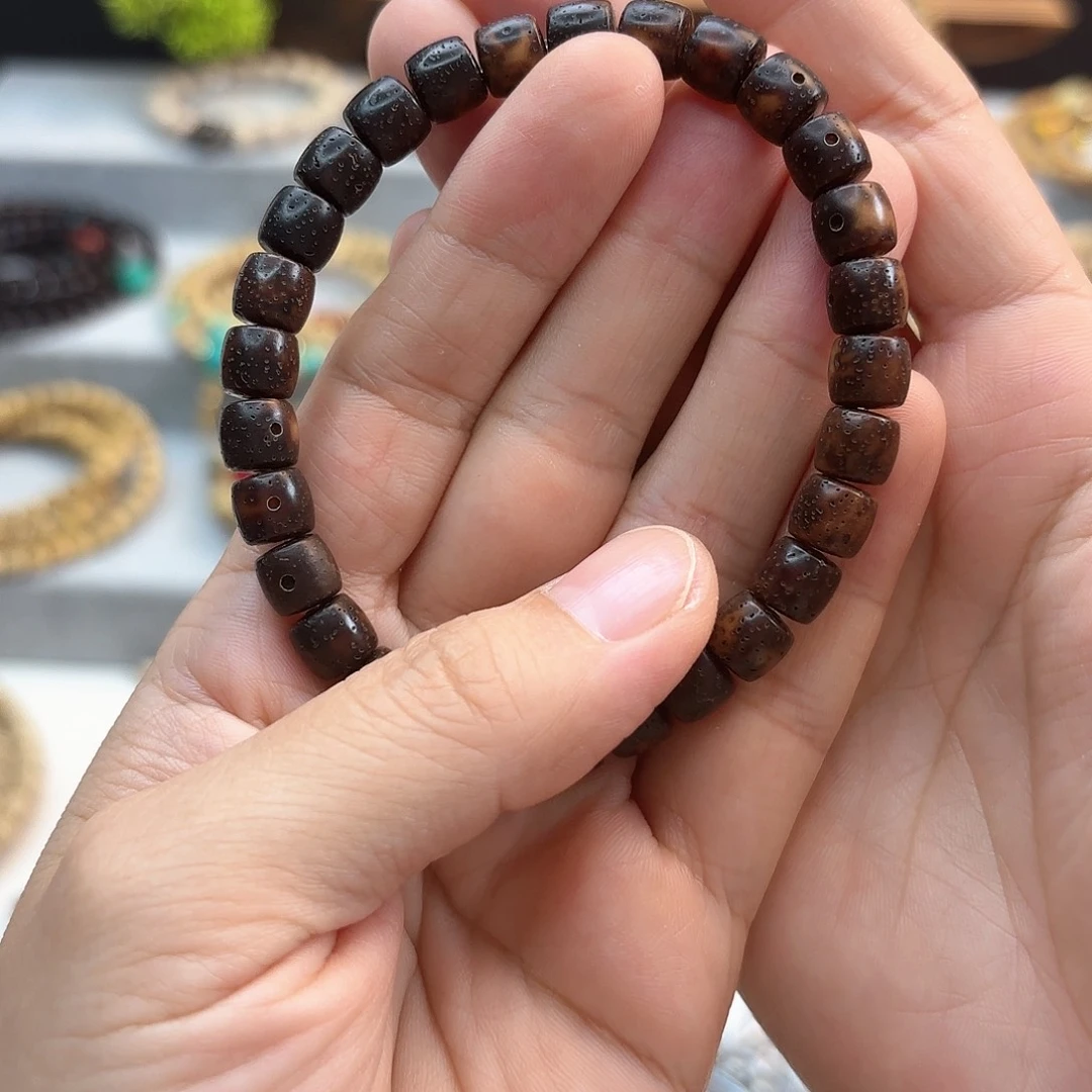 自***蟆星月菩提吊坠星月原生态