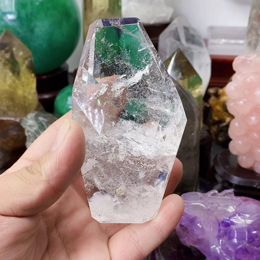 珠宝半成品水晶未镶嵌