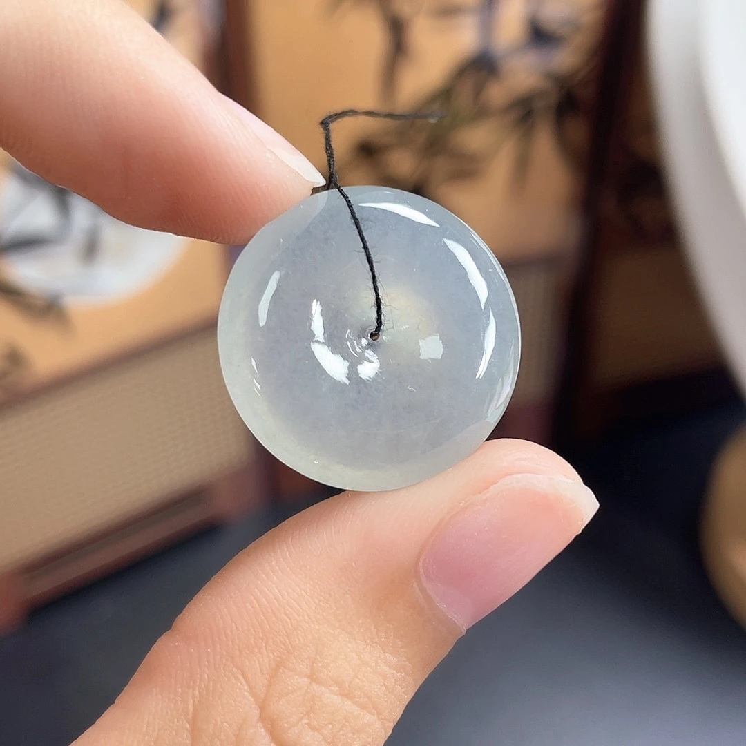 定制翡翠未镶嵌平安扣